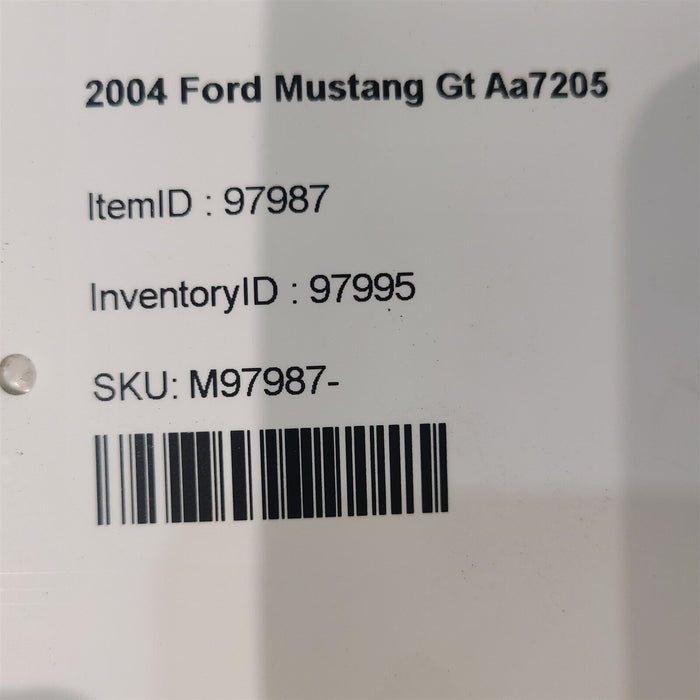 03-04 Mustang Gt 4.6L Coolant Fill Expansion Tank Bottle Reservoir Aa7205