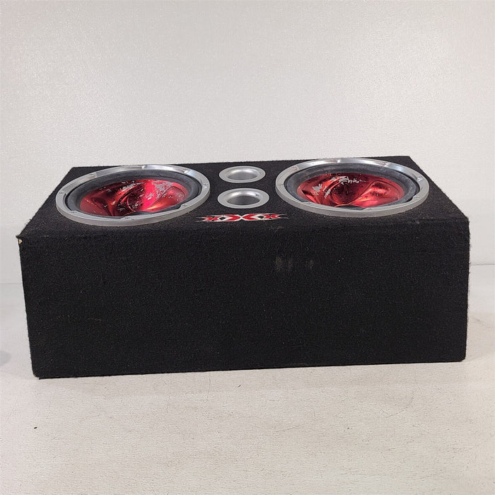 Xxx Car Audio Subwoofers Sub Amplifier Amp Gxf-1200 Set Aa7203