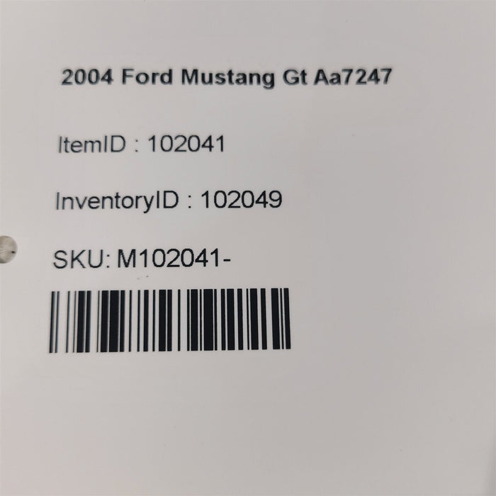 99-04 Mustang Mach 460 Audio Door Speakers Tweeters Aa7247