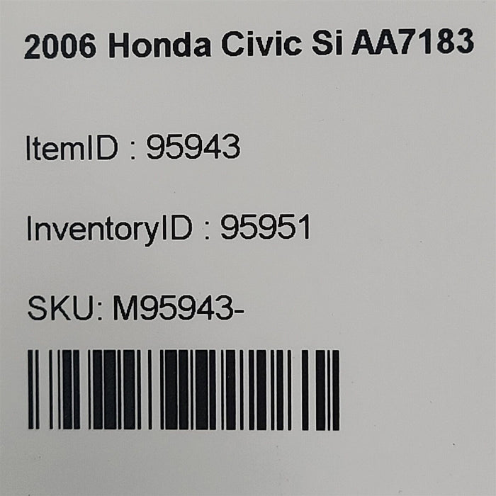 06-11 Honda Civic Si Coupe Trunk Latch Release Actuator AA7183