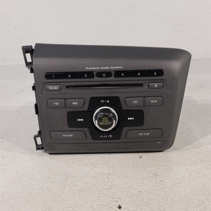 12-15 Honda Civic Si Radio Stereo Cd Player Am/Fm Aa7250