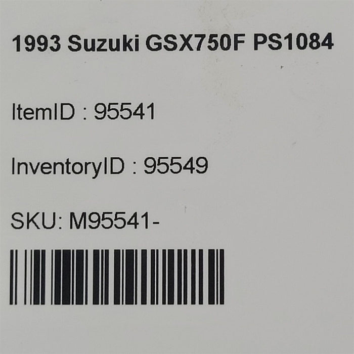 1993 Suzuki GSX750F Katana Front Brake Disc Rotors PS1084