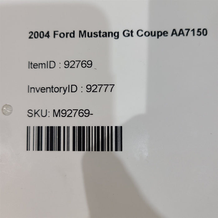 99-04 Mustang Coupe Driver Interior Door Panel Switch Bezel Lh Aa7150