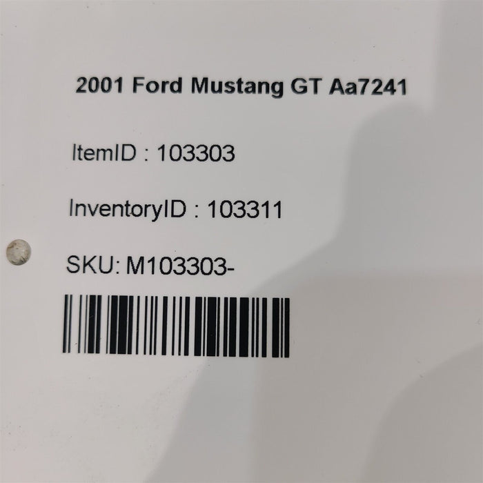 99-04 Mustang GT Air By-Pass Tube Inlet Assembly Aa7241