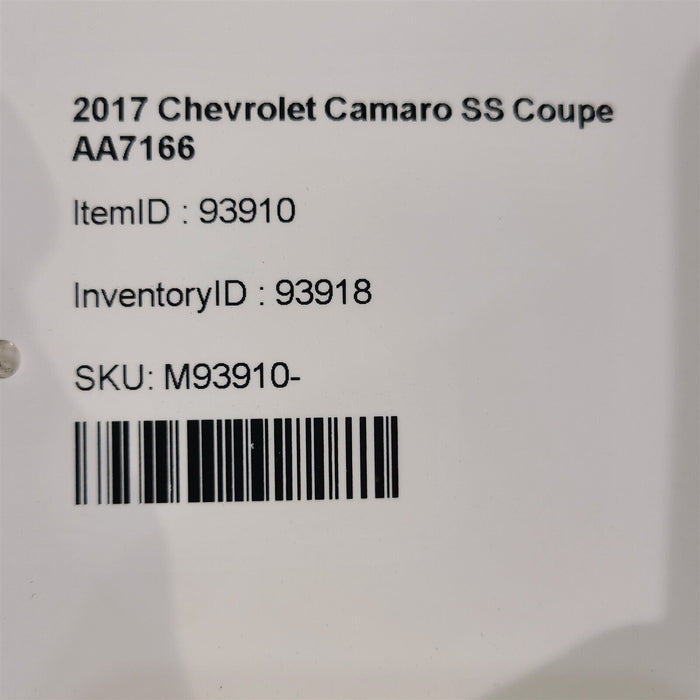 16-20 Camaro Ss Passenger Side Motor Engine Mount Isolator Rh 6.2L Aa7166