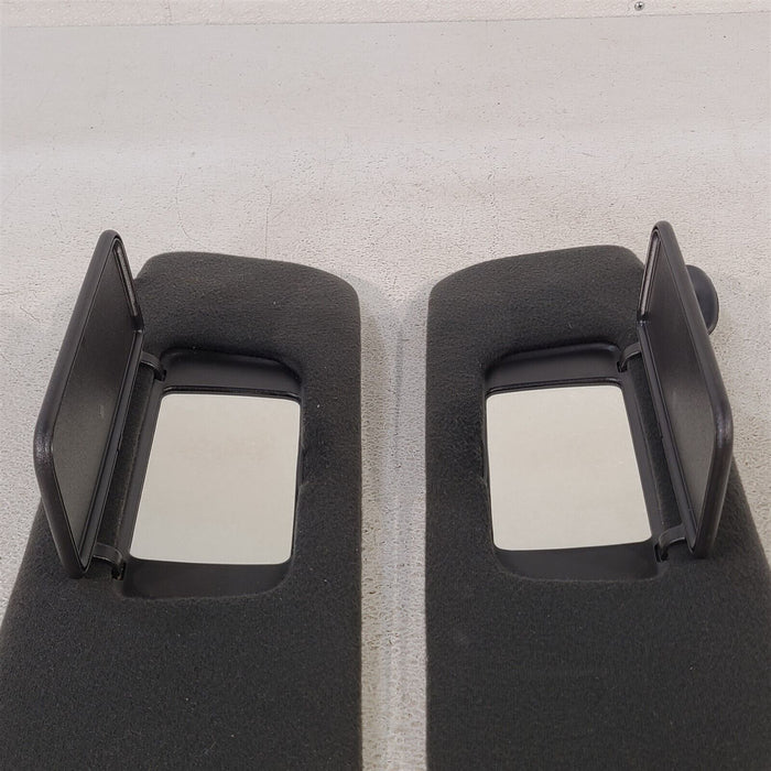 99-04 Ford Mustang Coupe Black Sun Visor Set Pair Sunvisor Aa7203