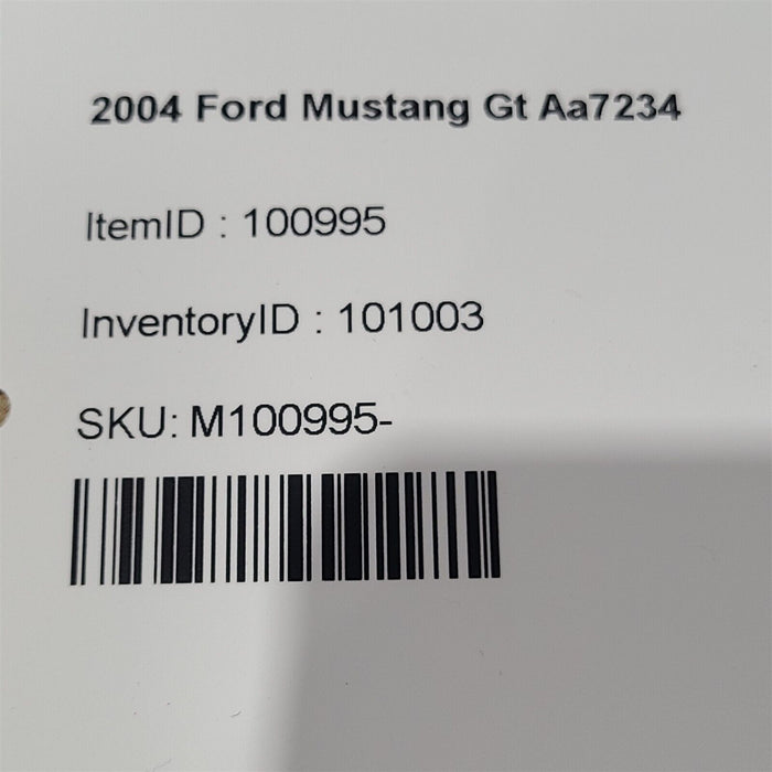 96-04 Mustang Gt Rack & Pinion Steering Gear Aa7234