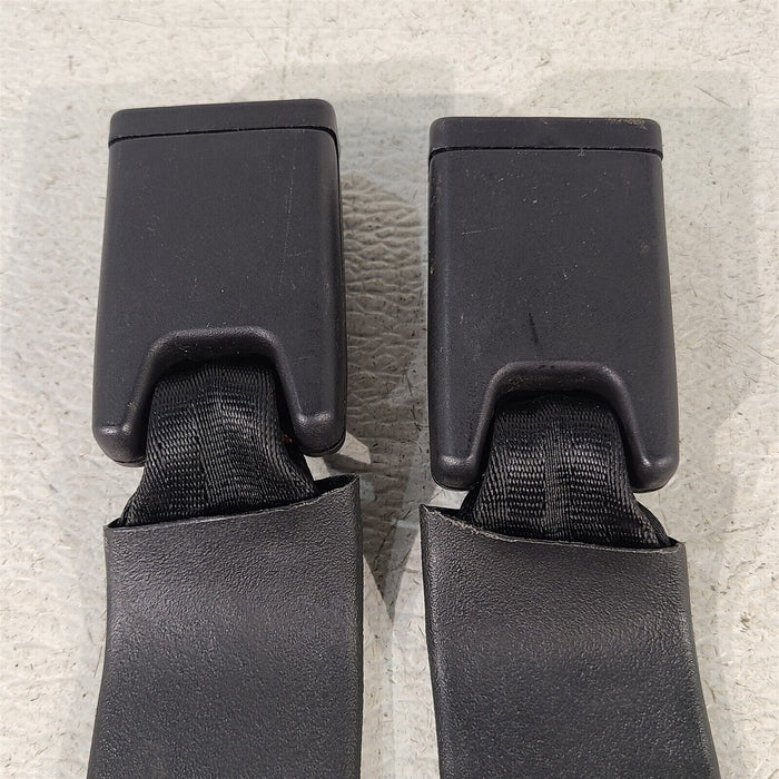 94-98 Mustang Rear Seat Belt Buckles Latches Pair Aa7226