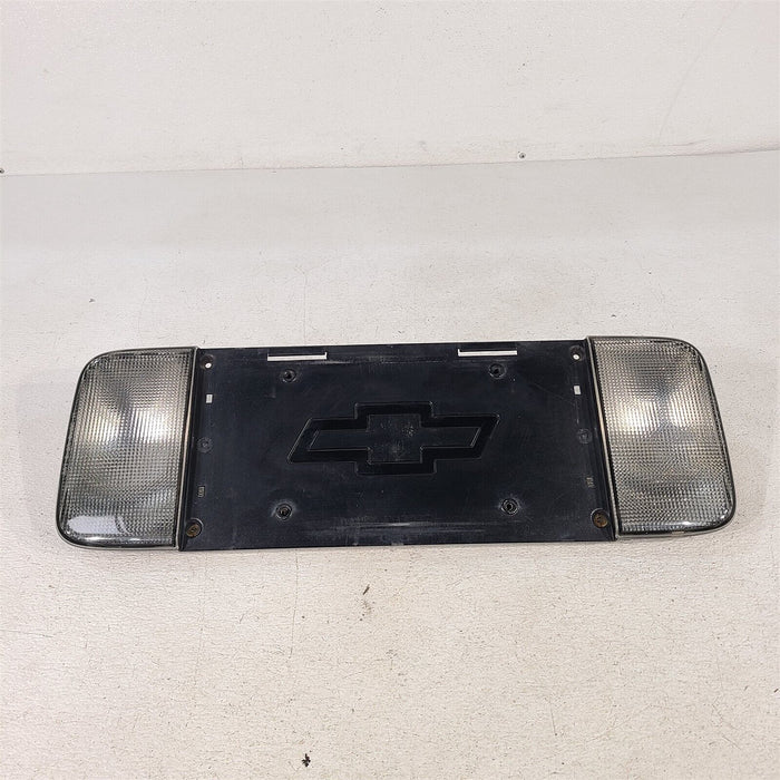 97-04 Corvette C5 Rear License Plate Holder With Back Up Lights Aa7244