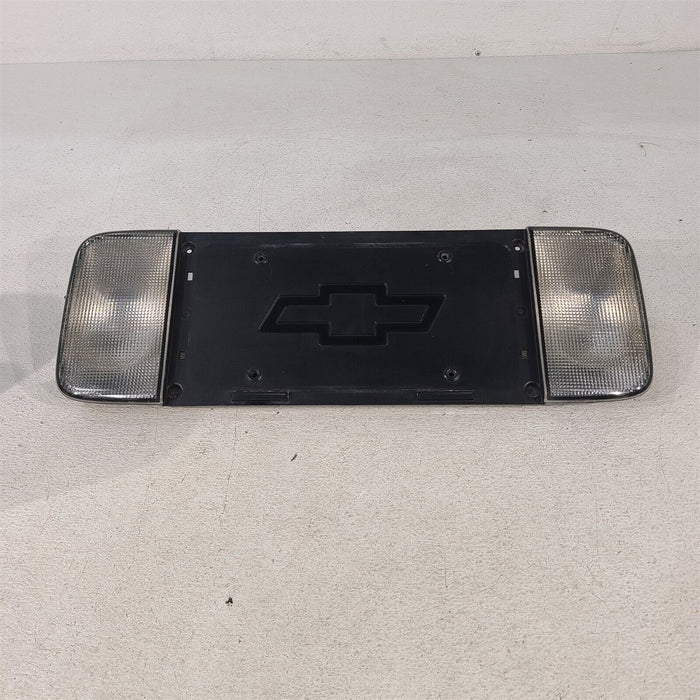 97-04 Corvette C5 Rear License Plate Holder With Back Up Lights Aa7259