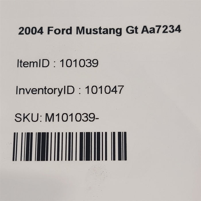 99-04 Mustang Gem Module Multi Function Module Yr33-14B205-Ab Aa7234