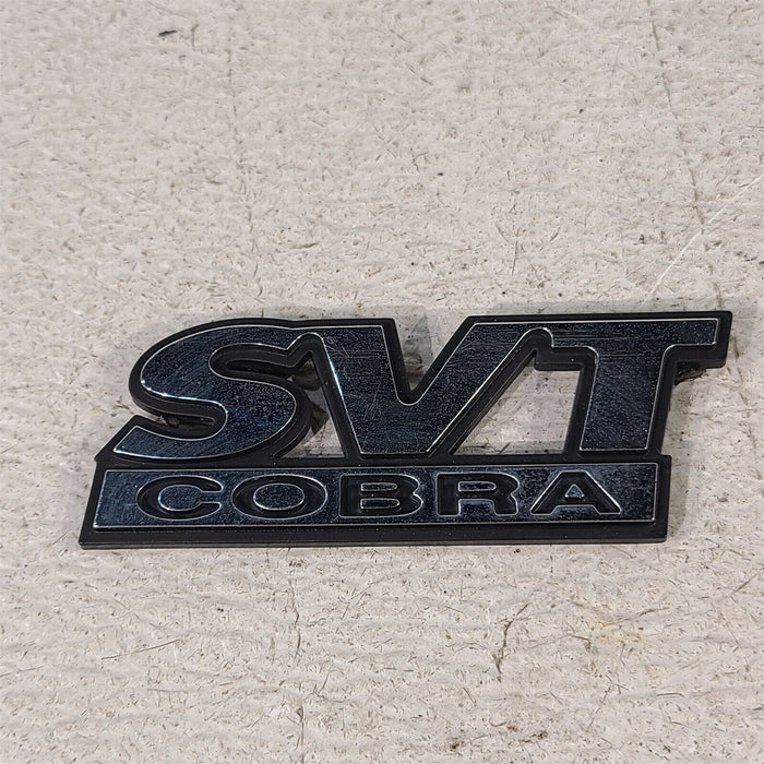 99-04 Mustang Gt Cobra Emblems Svt Badge Badges Aa7231