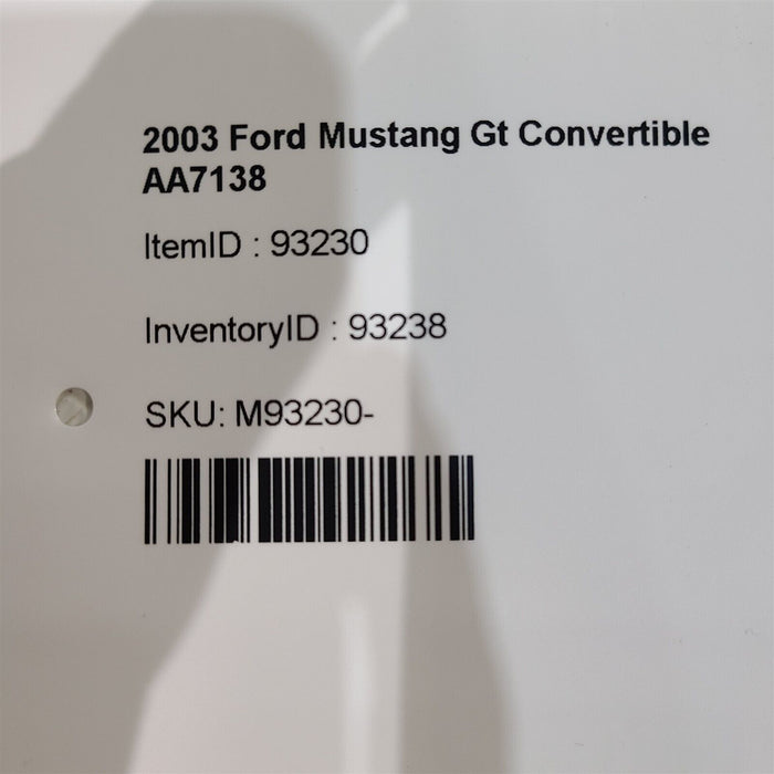 Koni Quad Shock Set Shocks For 99-04 Mustang Gt Aa7138