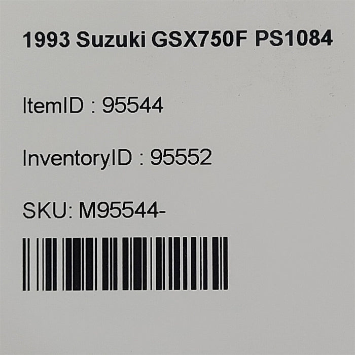 1993 Suzuki GSX750F Katana Fuel Gauge PS1084