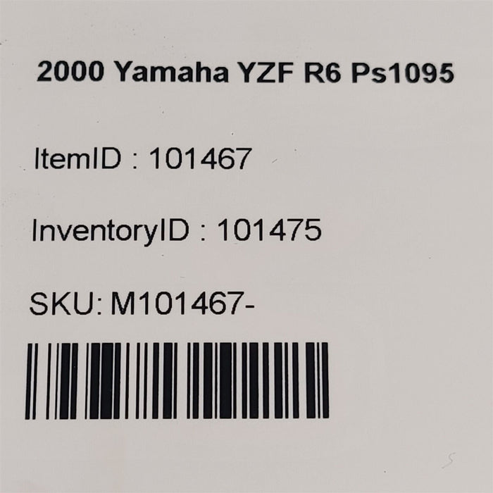 2000 Yamaha YZF R6 Ignition Coil Pack Pak Set Ps1095