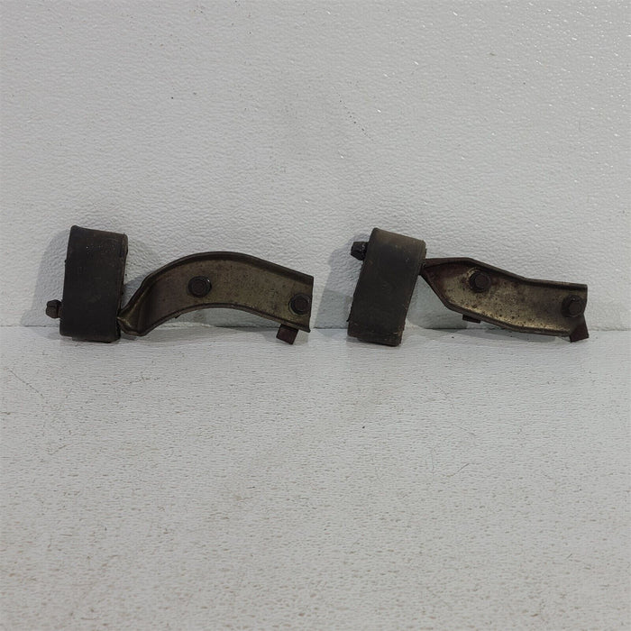 87-93 Mustang 5.0L Exhaust Mount Bracket Pair Brackets Aa7169