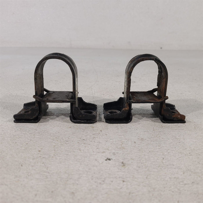 87-93 Mustang Front Sway Bar Mount Brackets Pair Aa7260