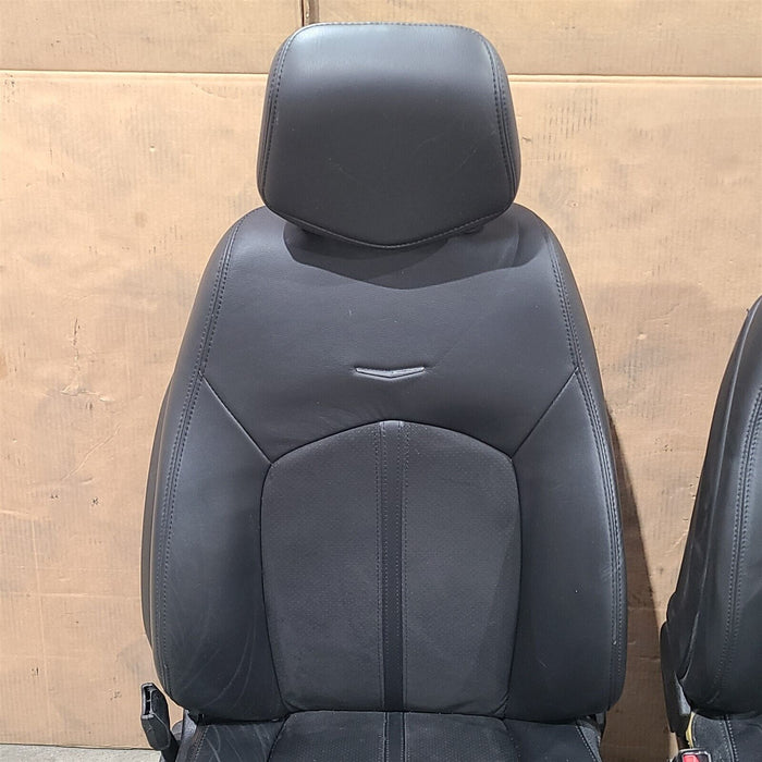 11-15 Cadillac Cts-V Coupe Front Rear Seats Seat Set Aa7243