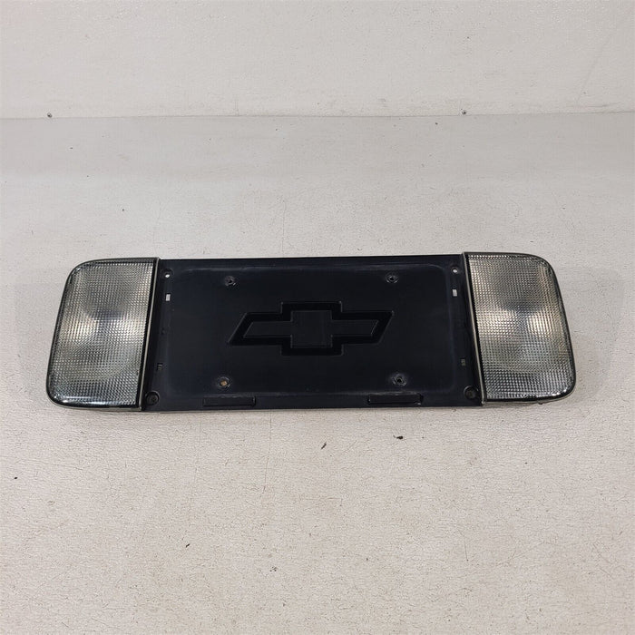 97-04 Corvette C5 Rear License Plate Holder With Back Up Lights Aa7253