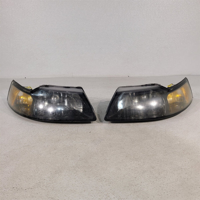 99-04 Ford Mustang Headlight Rh Lh Light Lamp Aftermarket Aa7118