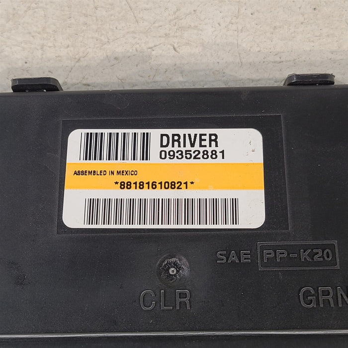 97-99 Corvette C5 Driver Side Door Control Module 09352881 Aa7253