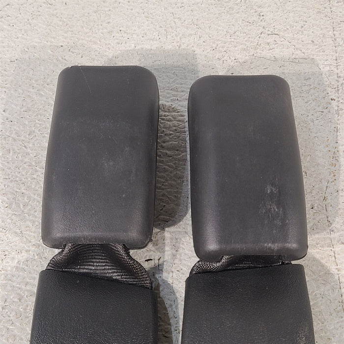 99-04 Mustang Rear Seat Belt Buckles Latches Pair Aa7234