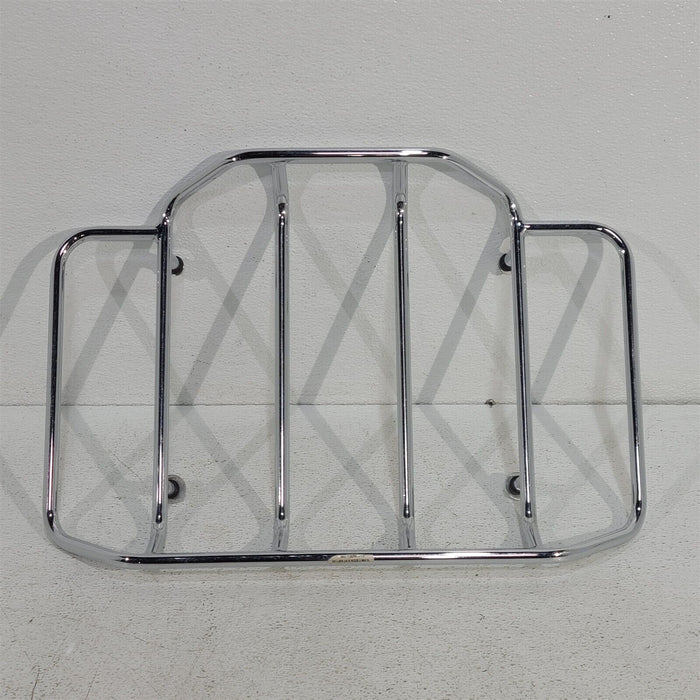 2003 Harley Electra Glide Classic Chrome Tour Pack Trunk Luggage Top Rack PS1088