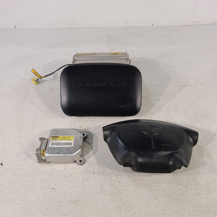 97-98 Corvette C5 Air Bag Set Driver Passenger Airbag Module Aa7179