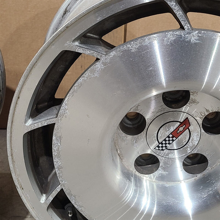 1986 Corvette C4 Wheels Wheel Set 16X9.5 Aa7228