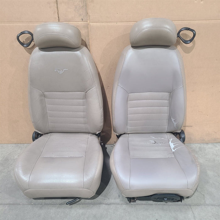 99-04 Mustang Gt Seats Front Rear Set Convertible Aa7205