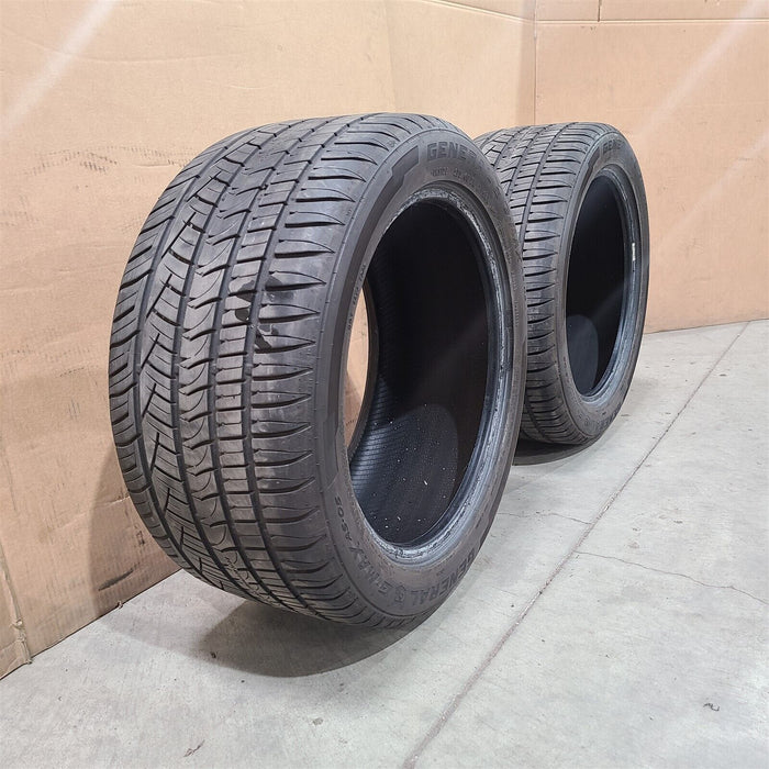 General G-Max As-05 Used Tire Pair 275/40Zr17 Aa7150