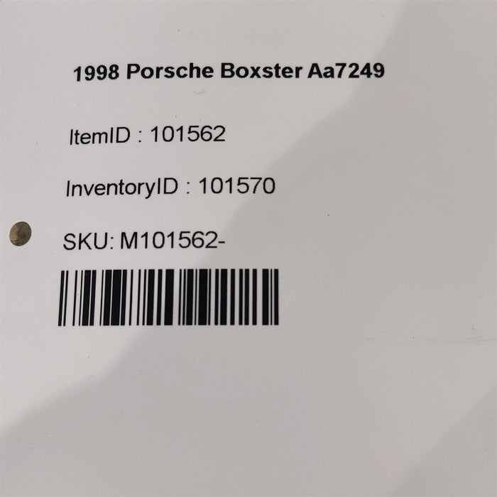 97-04 Porsche Boxster Abs Brake Pump Pressure Valve Proportion Aa7249