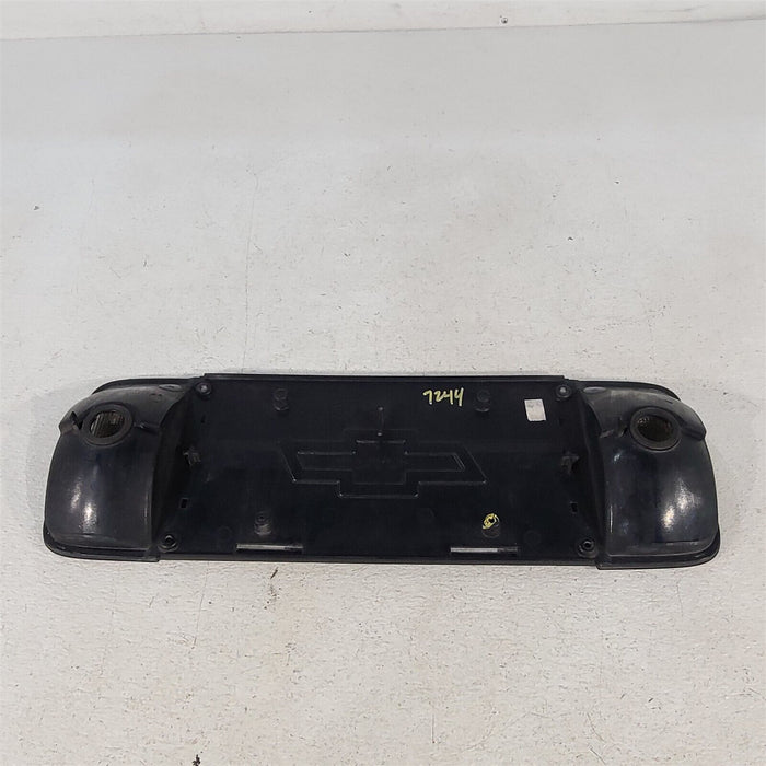 97-04 Corvette C5 Rear License Plate Holder With Back Up Lights Aa7244