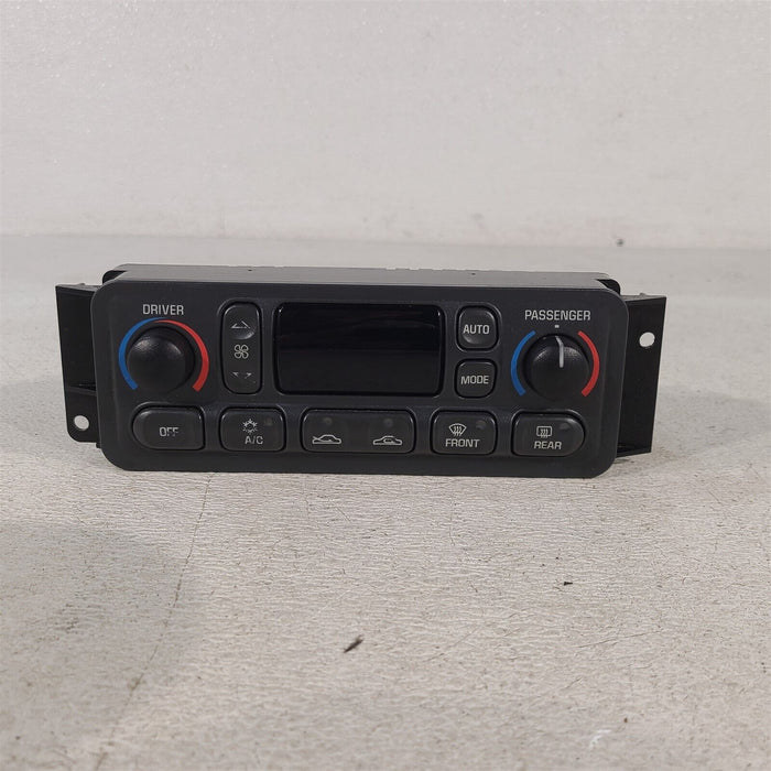 97-99 Corvette C5 Manual Climate Hvac Climate Control Fan Oem Aa7259