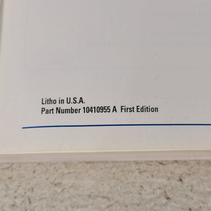 2000 Camaro Z28 Owners Manual Book Booklet Aa7252