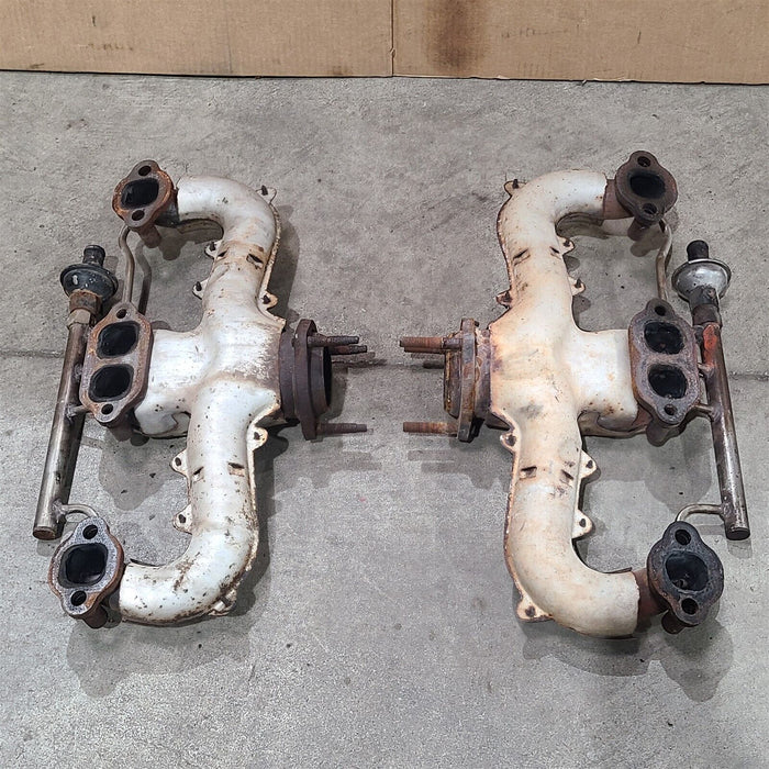 84-85 Corvette C4 Exhaust Manifold Set Manifolds Pair 5.7 Aa7213