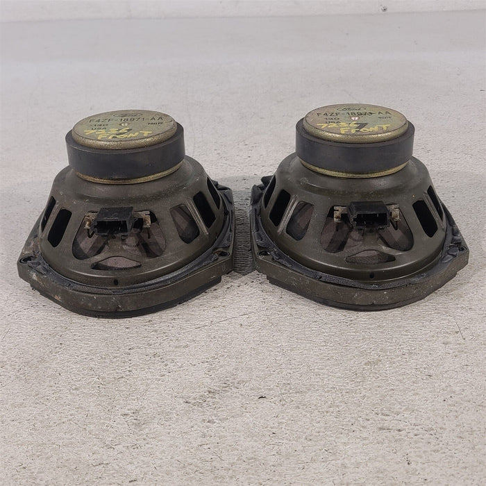 94-04 Mustang Door Speakers Oem Pair Aa7236