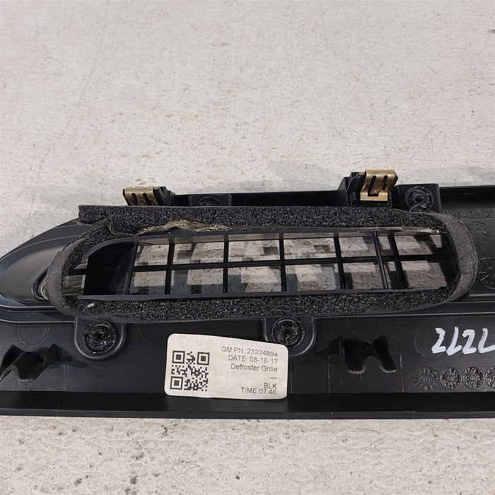 16-19 Cadillac ATS-V Front Dash Defrost Panel Defroster Grill Grille Aa7272