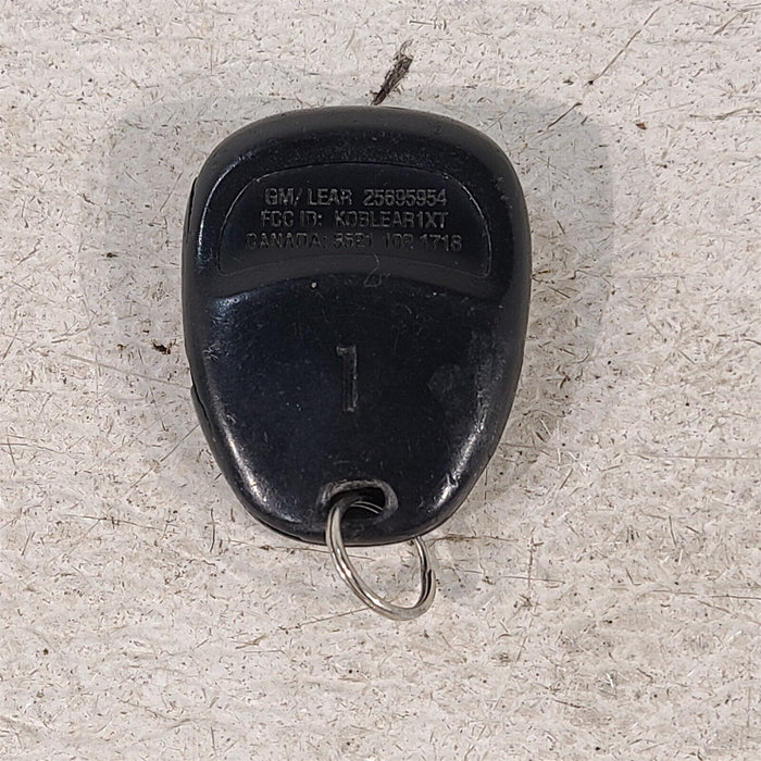 01-04 Corvette C5 Standard Remote Entry Key Oem Fob Aa7251