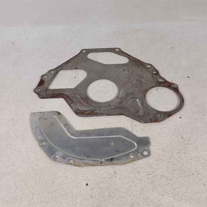 94-95 Mustang 5.0 Engine Block Plate Inspection Shield Automatic Trans Aa7239