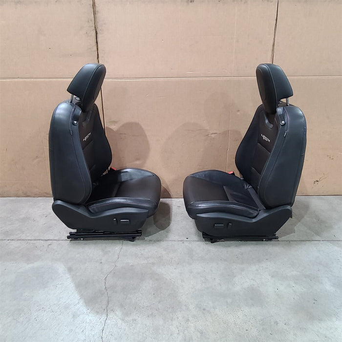 2012 Camaro Ss Coupe Seats Front Rear Set Black Leather 45Th Anniversary Aa7159