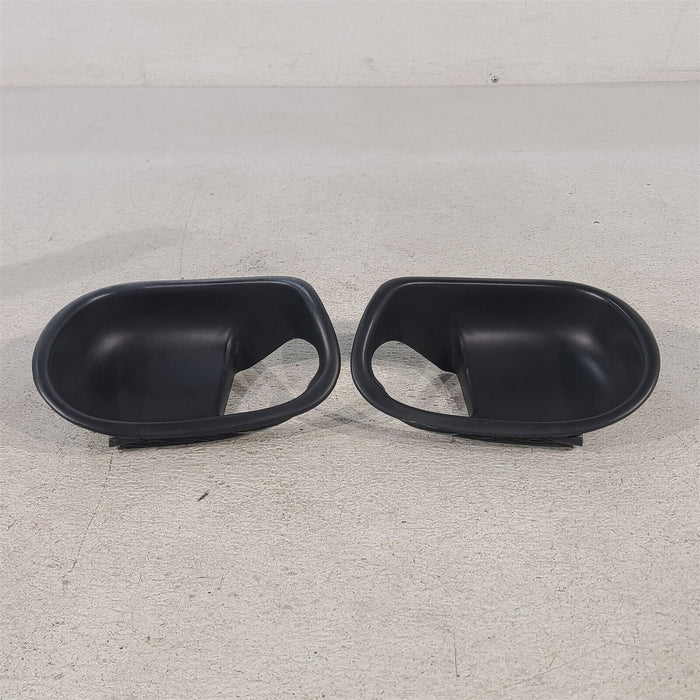 99-04 Mustang Interior Door Handle Release Trim Bezels Cups Aa7234