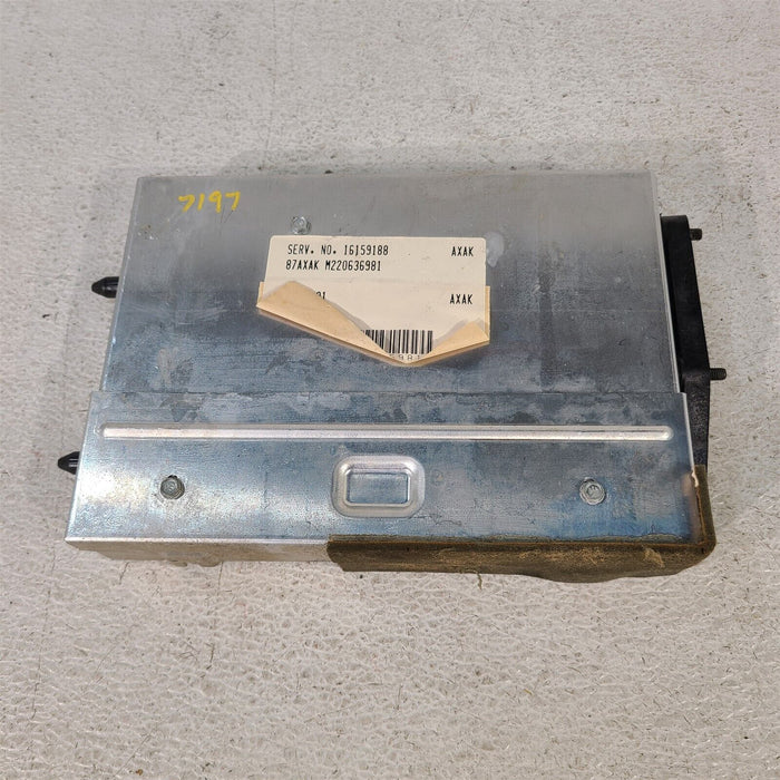 92-93 Corvette C4 Body Control Module Bcm 16159188 Aa7197