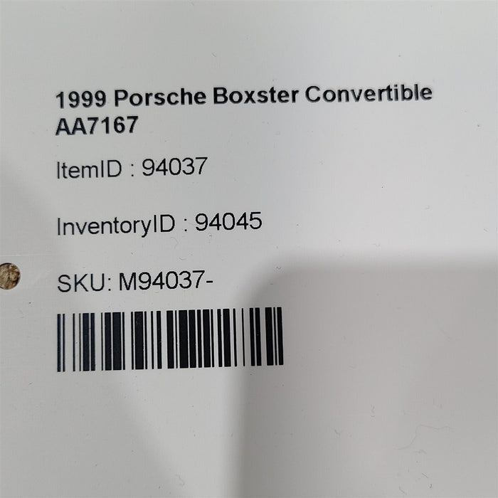 97-04 Porsche Boxster 986 Leather Seats Oem Seat Set Pair Aa7167
