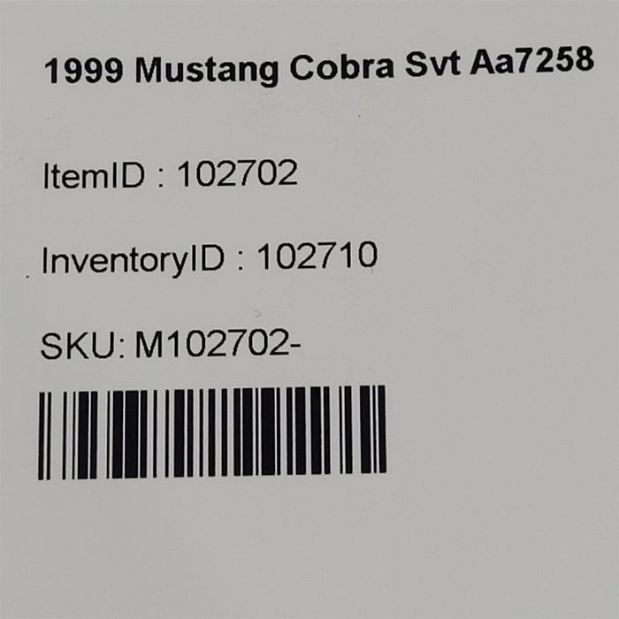 99-04 Mustang Gem Module Multi Function Module XR33-14B205-AG Aa7258