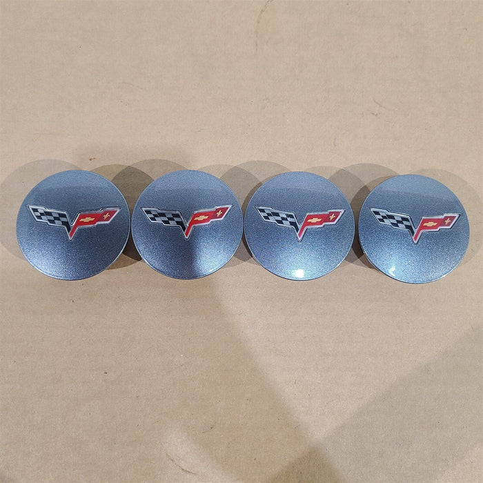 08-13 Corvette Center Caps Wheel Caps Painted Set (4) M97418