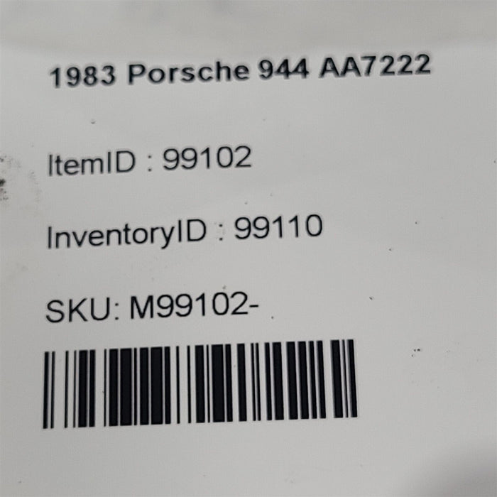 83-87 Porsche 944 Cv Shafts Axle Shafts Set AA7222