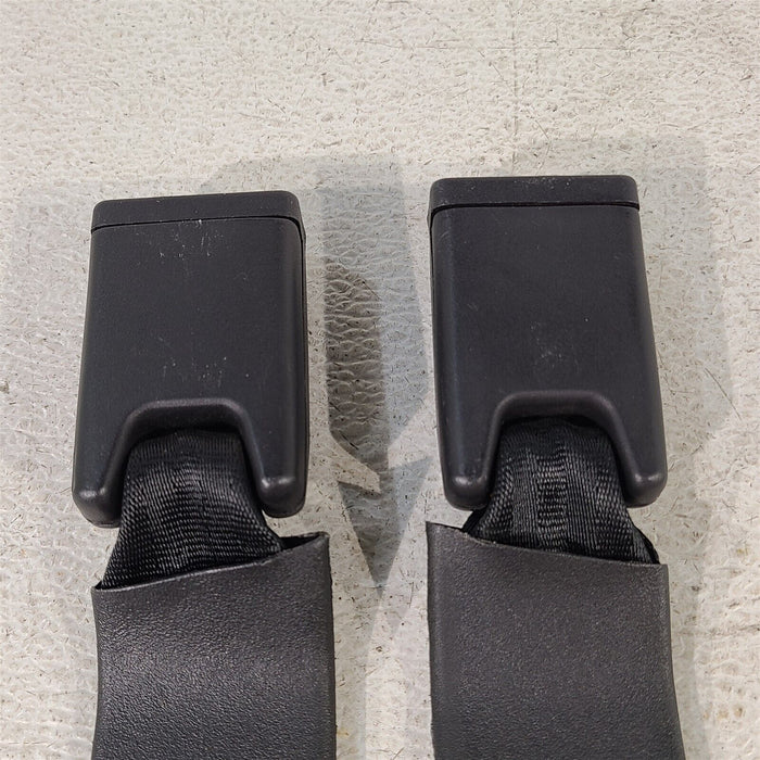 94-98 Mustang Rear Seat Belt Buckles Latches Pair Aa7230