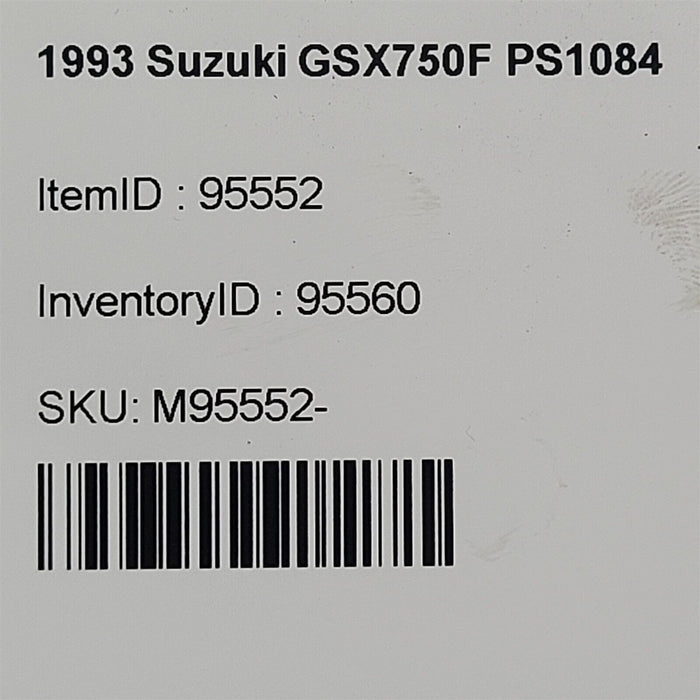 1993 Suzuki GSX750F Katana Engine Oil Cooler PS1084