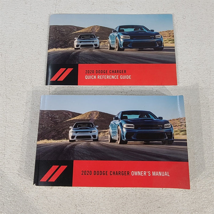 2020 Dodge Charger Srt8 Scat Pack Owners Manual Booklets Pouch Aa7189